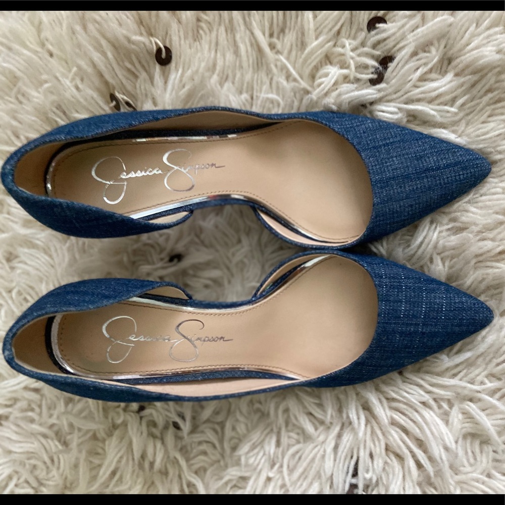 Jessica Simpson Livvy Demin Pumps